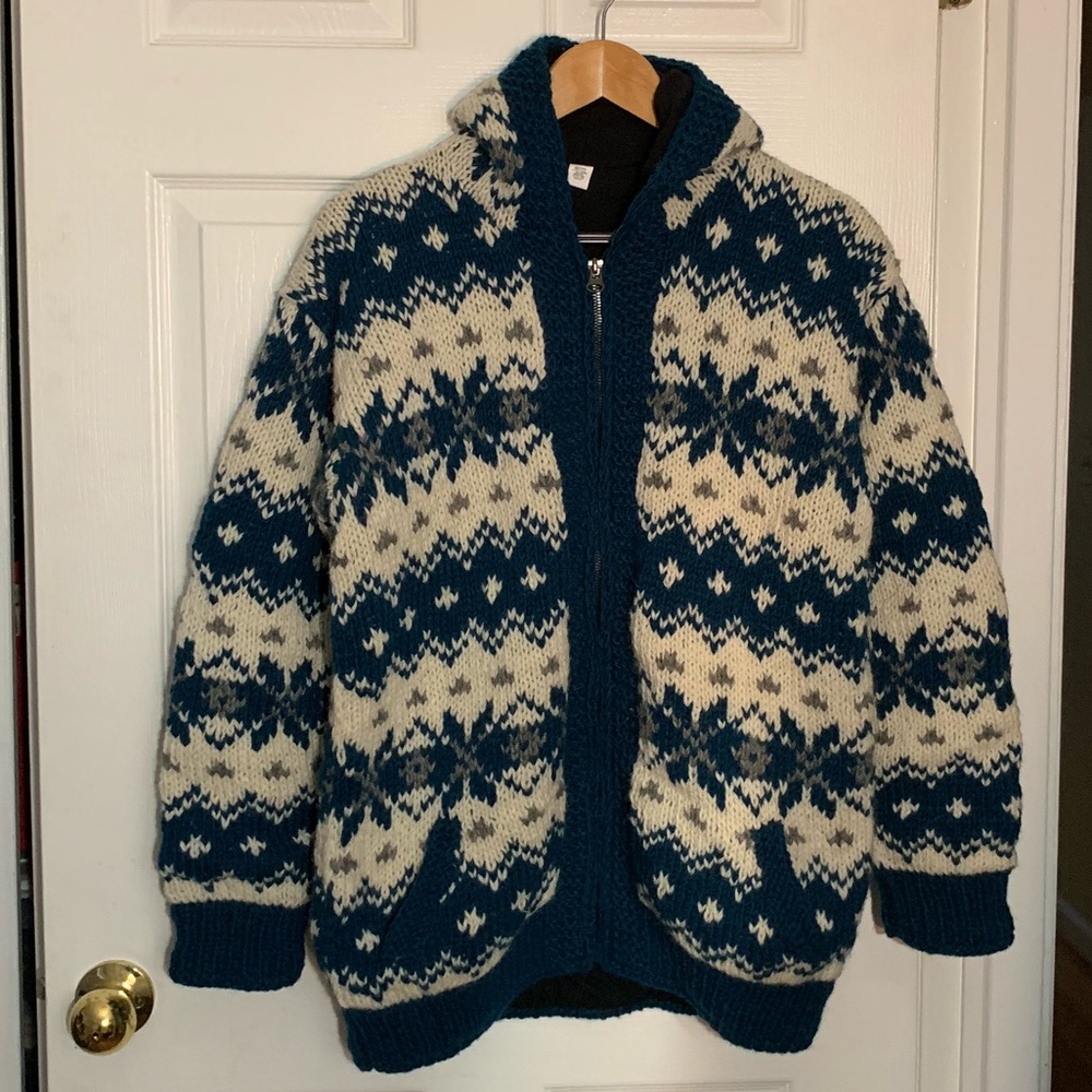 ❌sold❌Nepalese Woolen Handmade Hooded Jacket